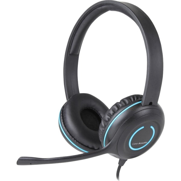 CYBER ACOUSTICS AC-5002 Stereo headset SingleComboPlug